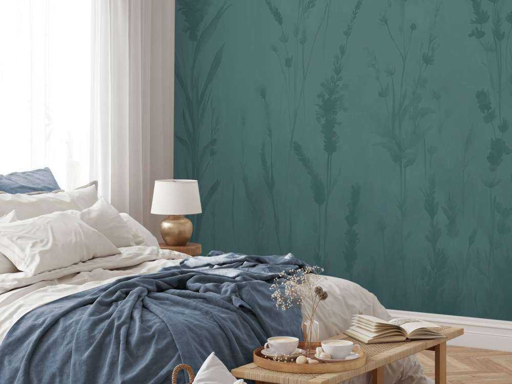 Lawendowa Polana Bezszwowy Głęboki Turkus