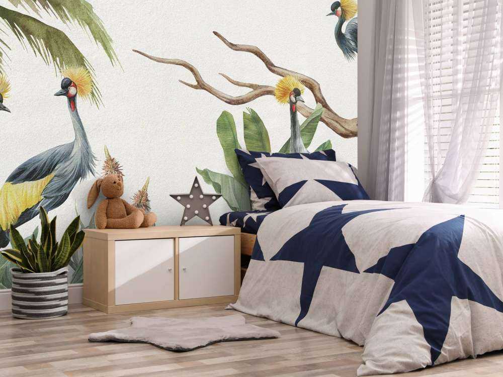 Dżungla z żurawiami