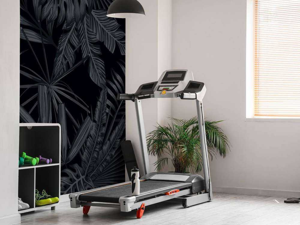 Tropikalne czarne liście