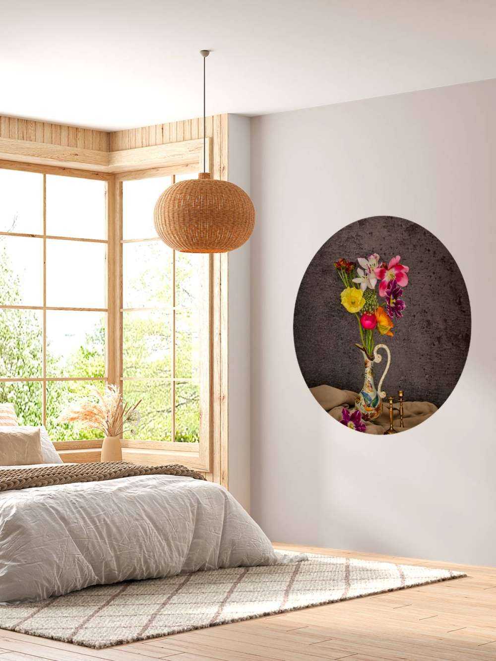 Kwiaty w klasycznym wazonie