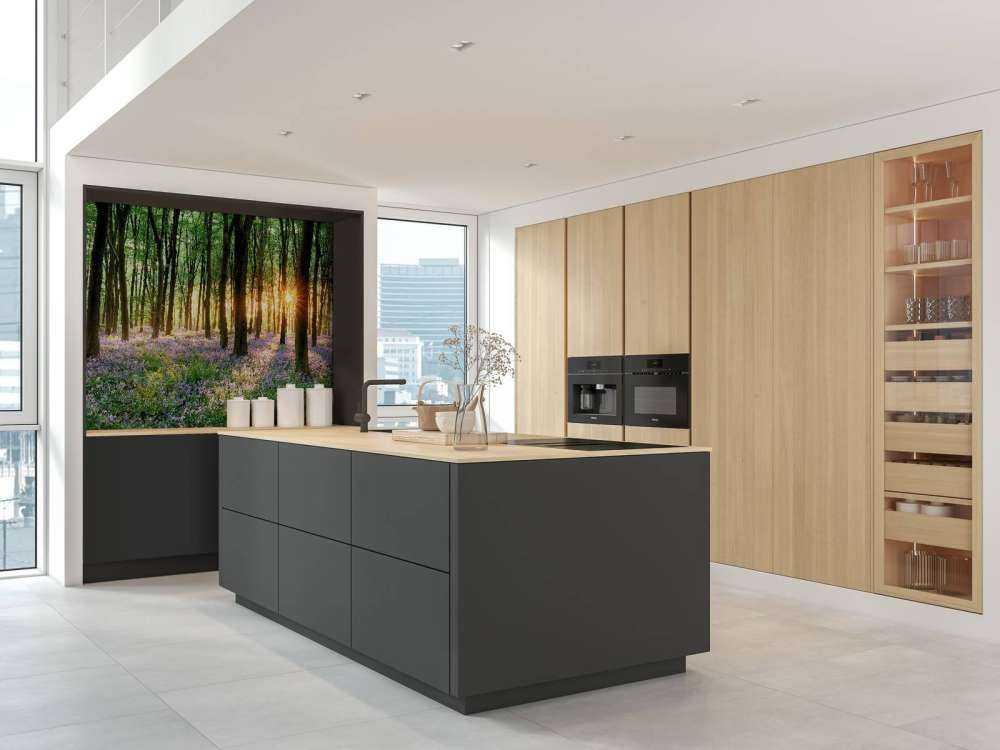 Leśna ścieżka o wschodzie słońca