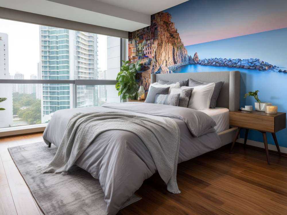 Wioska na skale we Włoszech