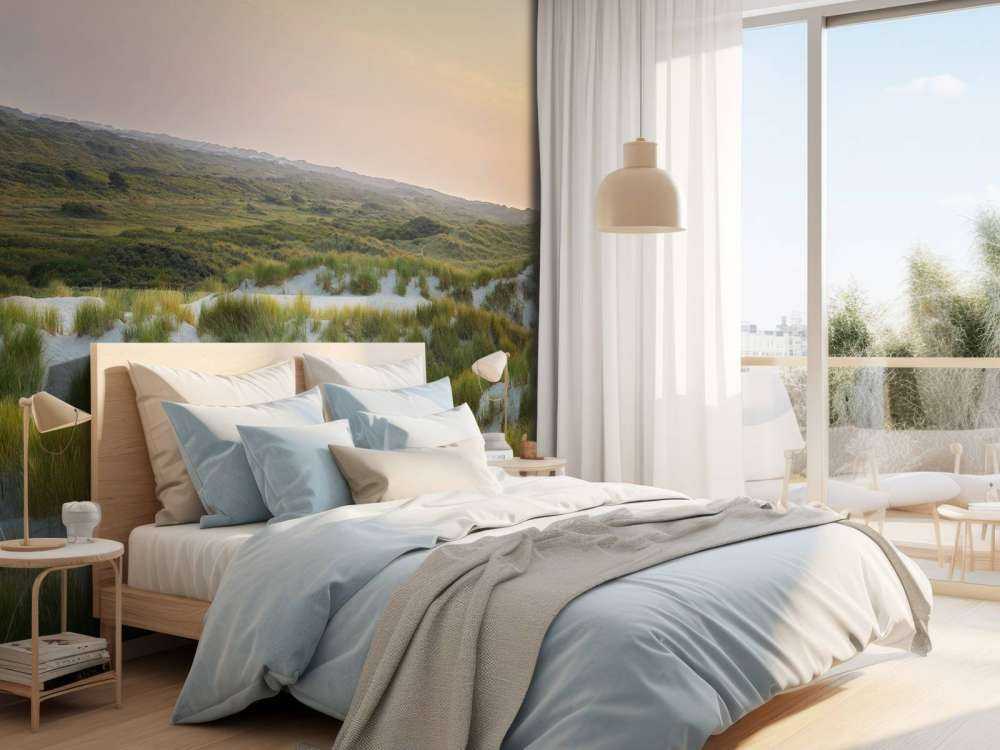 Zachód słońca na wydmach