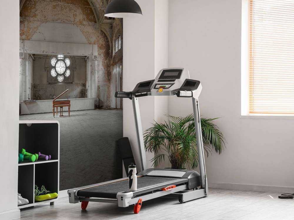 Pokój w starym sanatorium