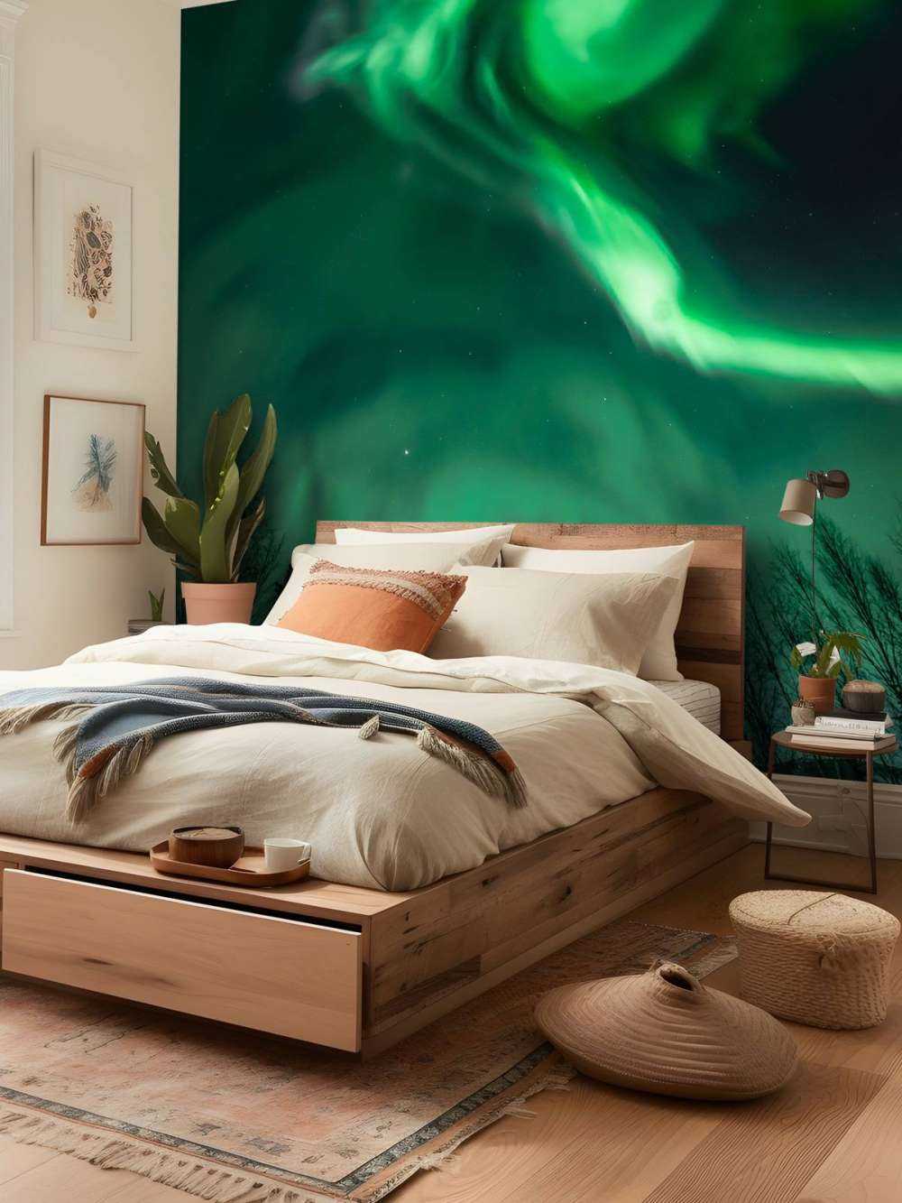 Spiralne światła północne