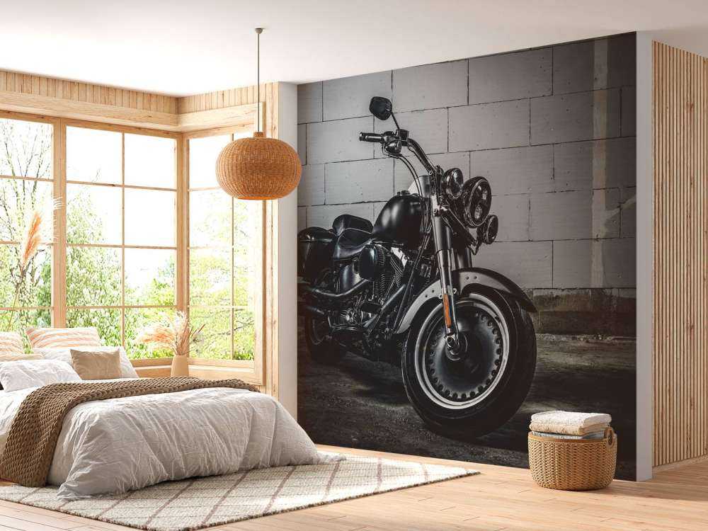 Pięknie wypolerowany silnik