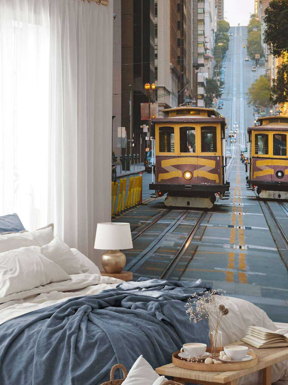 Żółte tramwaje w San Francisco USA