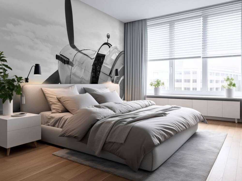 Stary samolot myśliwski