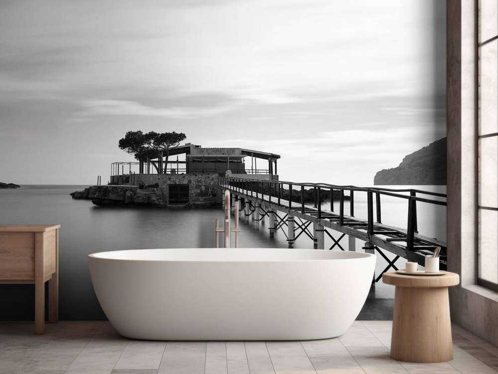 Rusztowanie na wyspie