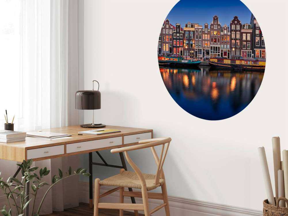 Domy kanałowe Amsterdam