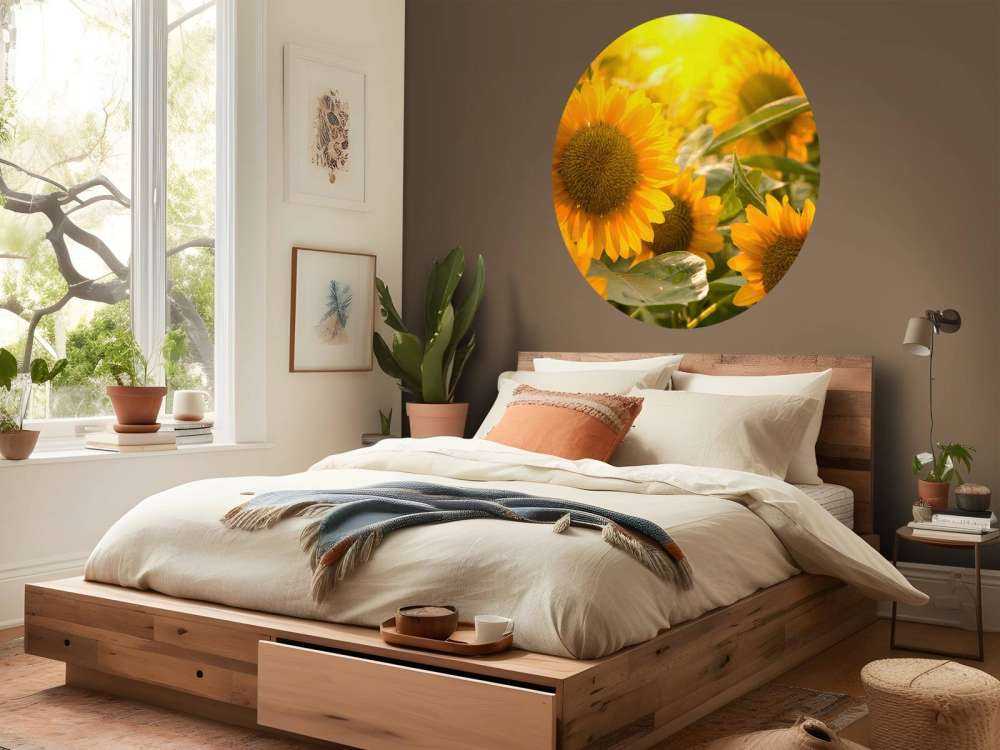 Słoneczniki i słońce