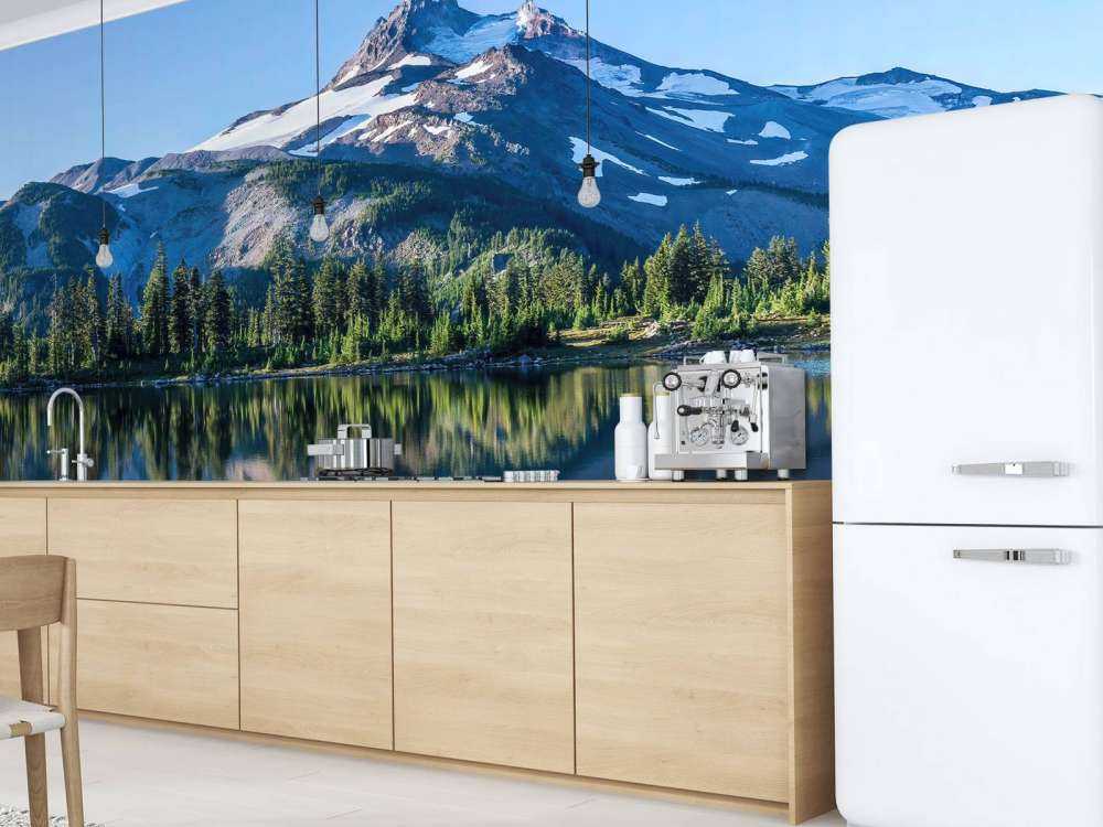 Fototapety góry śniegu