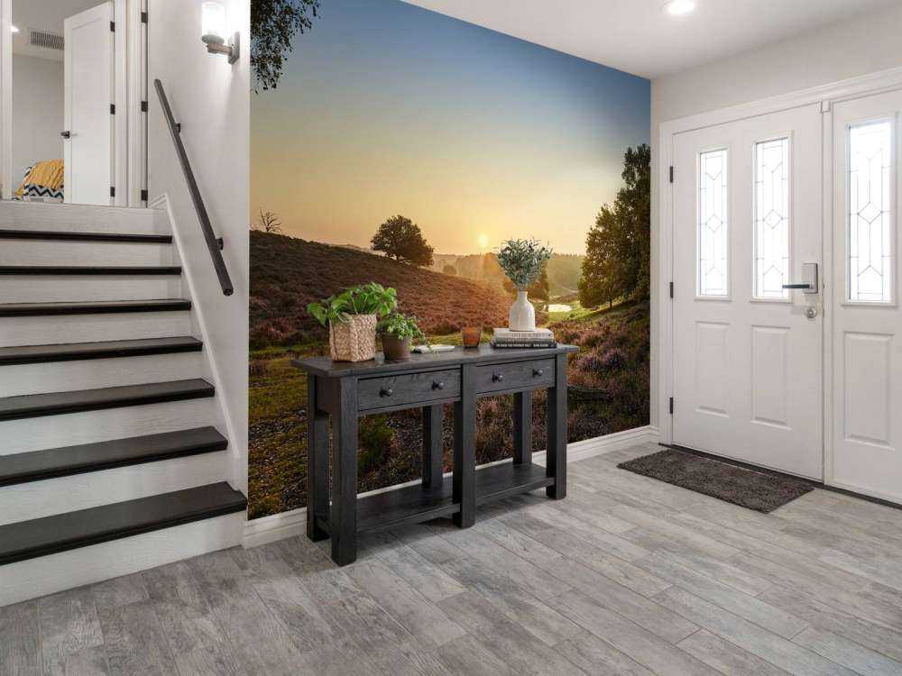 Kałuża na wrzosowisku