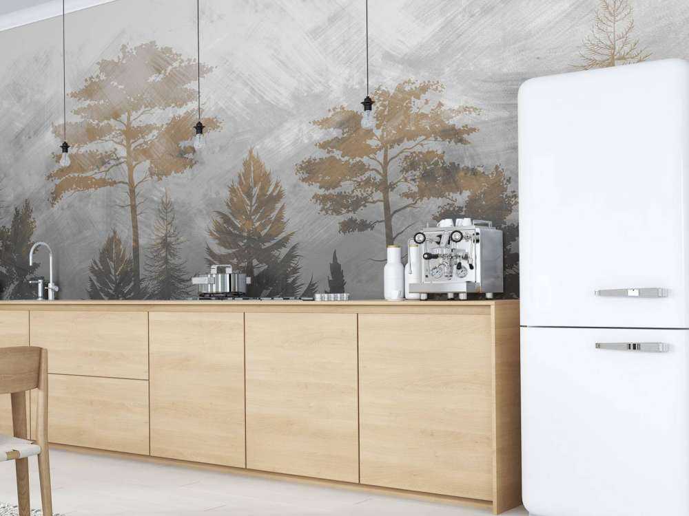 Abstrakcyjny Szept Lasu