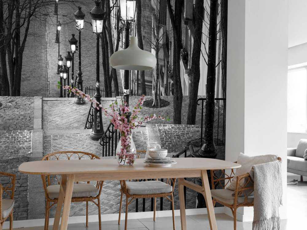 Cichy wieczór na Montmartre