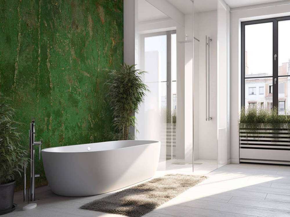 Zielony utleniony metal