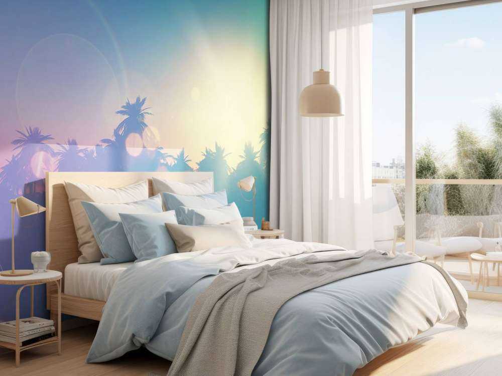 Palmy z efektem retro