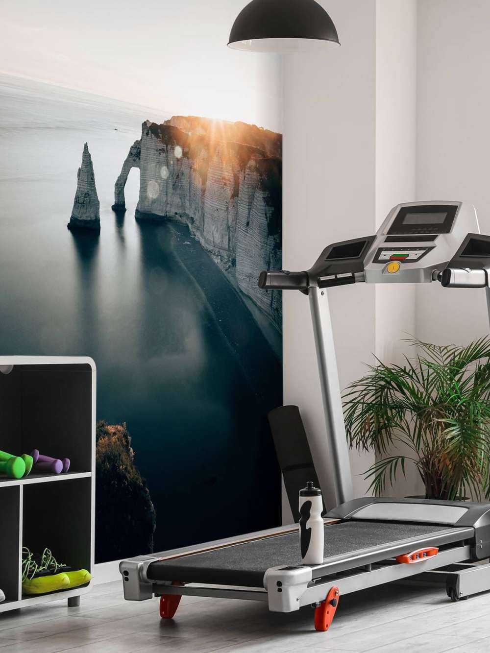 Poranne słońce w Normandii