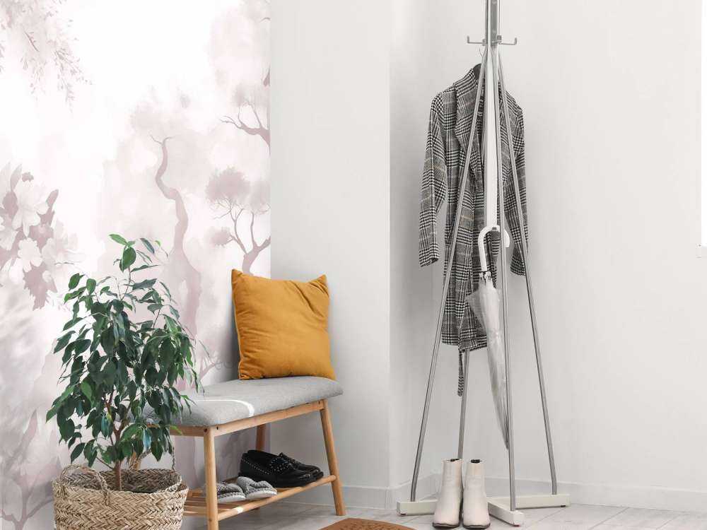 Kwitnące drzewa Niebieskie