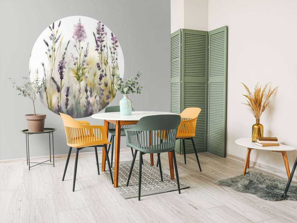 Lawendowa Polana Bezszwowy Ciepły Beż