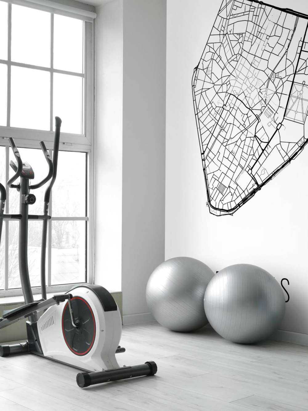 Unikatowa mapa Brukseli