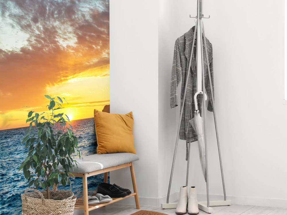 Zachód słońca na wyspie