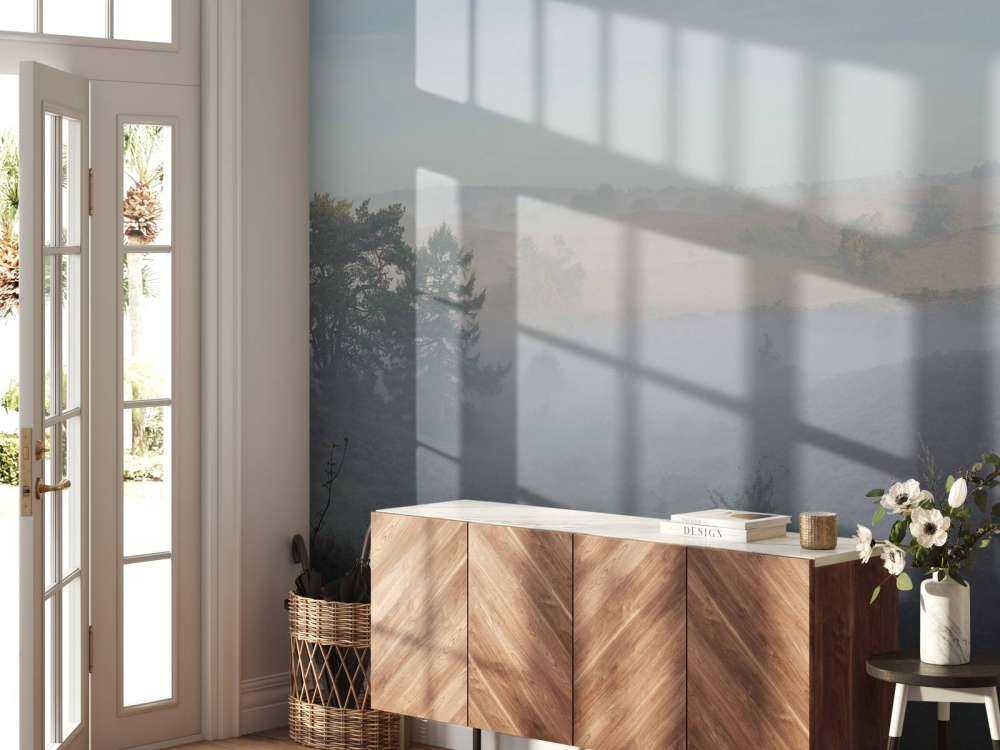 Mgła na wrzosowisku