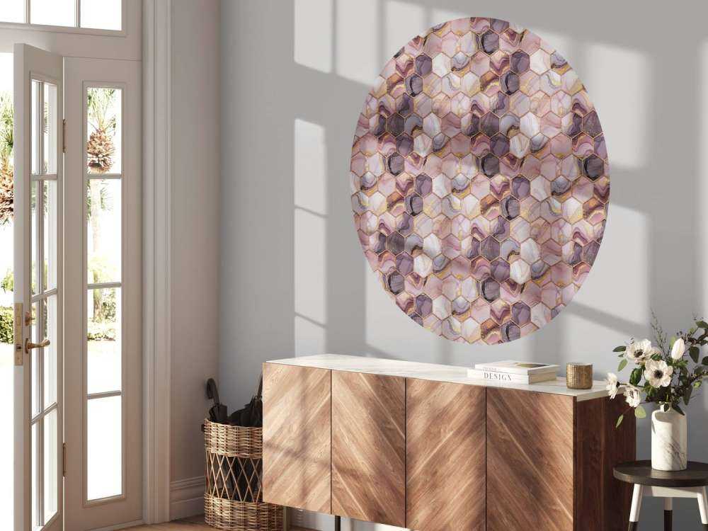 Kolorowy plaster miodu