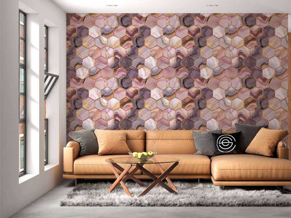 Kolorowy plaster miodu