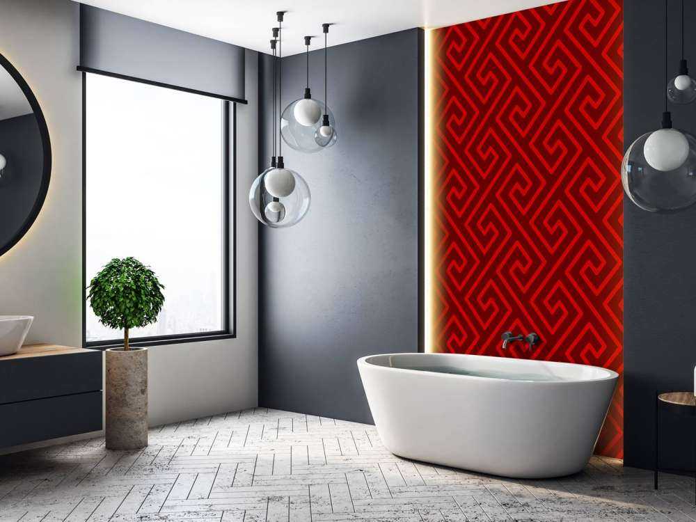 Modny chiński wzór