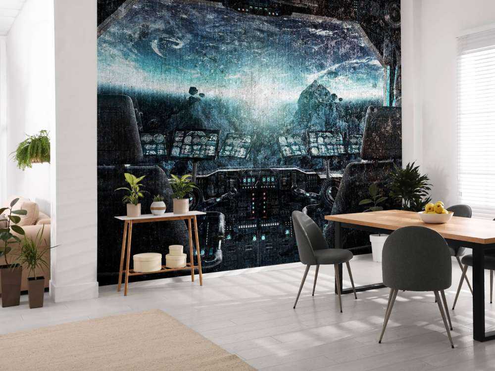 Kokpit statku kosmicznego