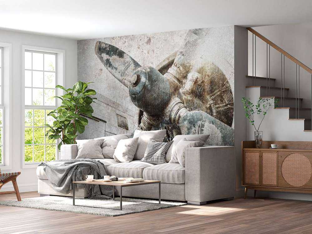 Silnik samolotu zabytkowego