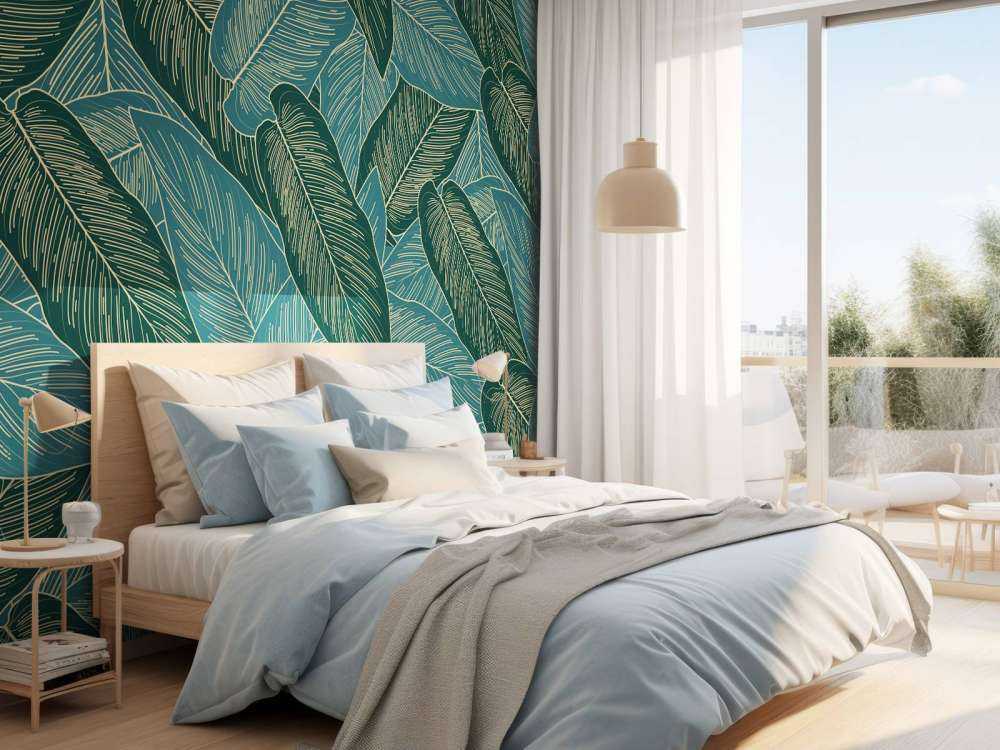 Złoty rozszczepiony liść