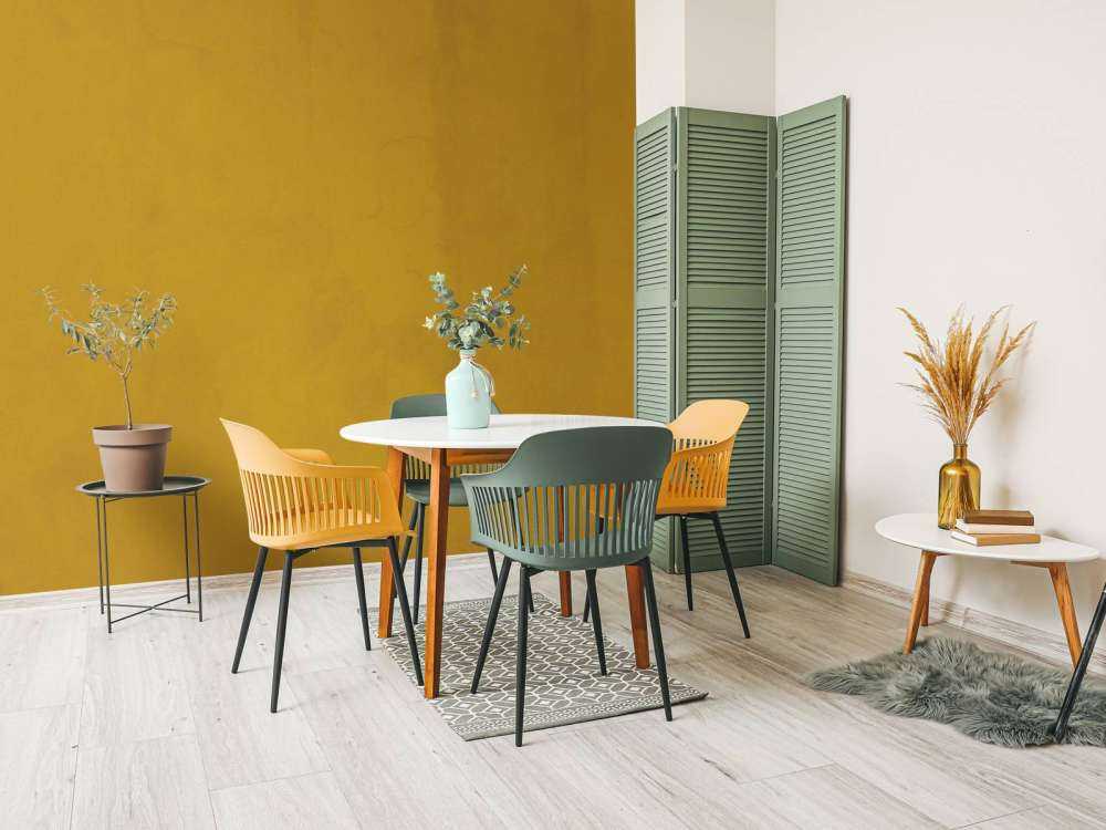 Beton żółto-brązowy