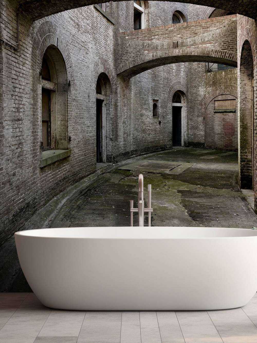 Dziedziniec z łukami