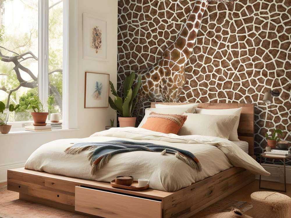 Zakamuflowana żyrafa