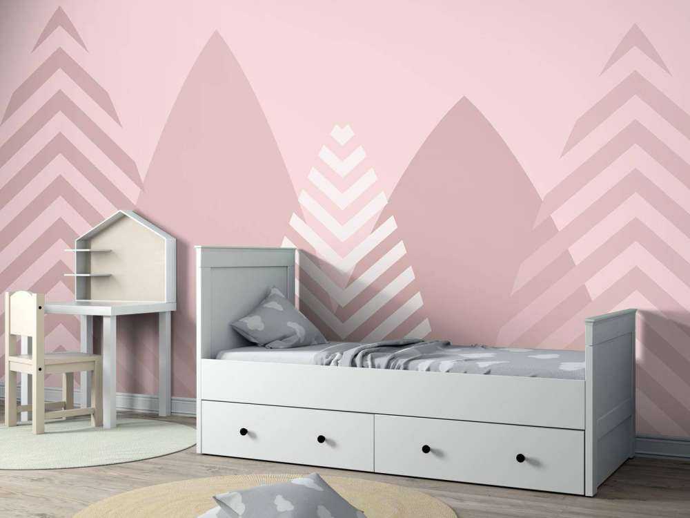 Wysokie góry, różowe