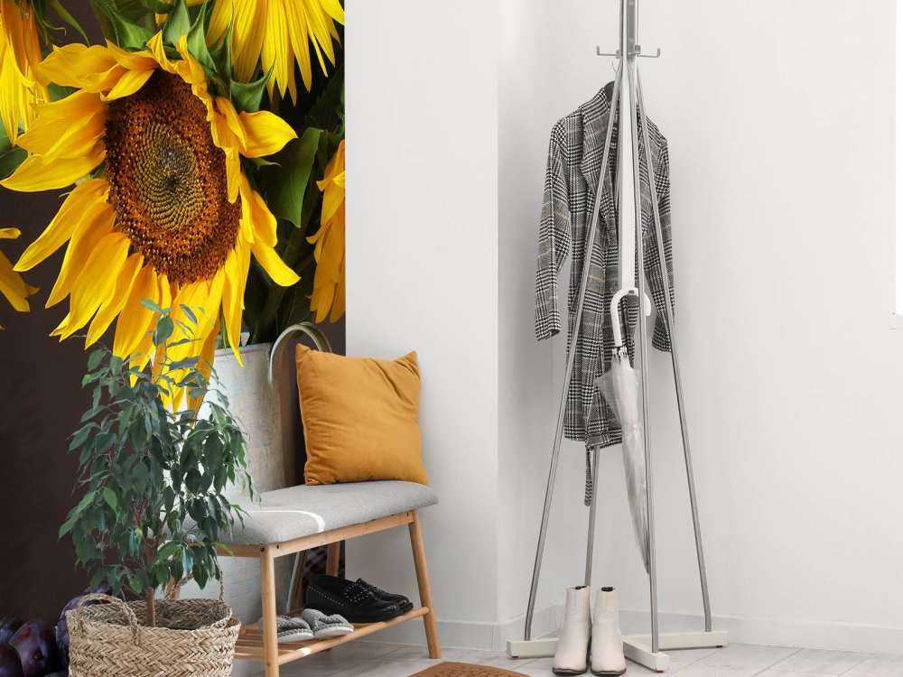 Słoneczniki i jagody