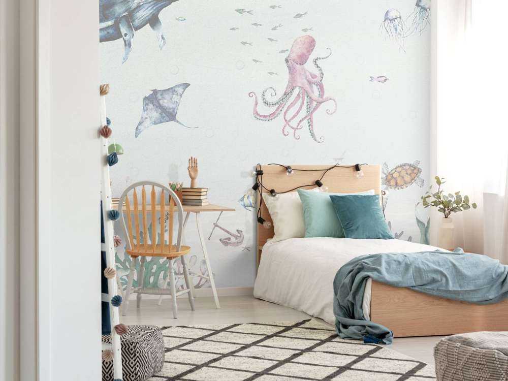 Podwodny świat z akwareli