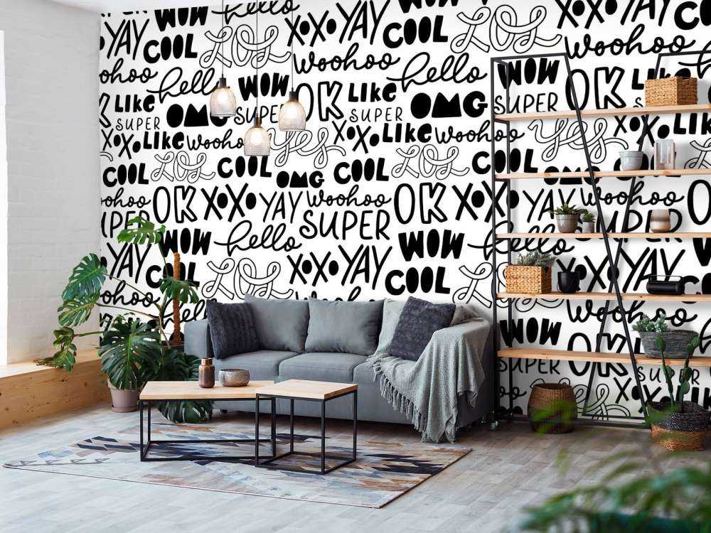 Doodles czarno-białe