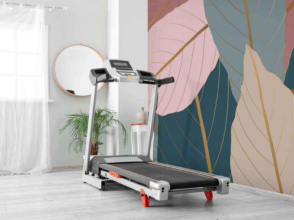 Liście tropikalne z dodatkiem złota