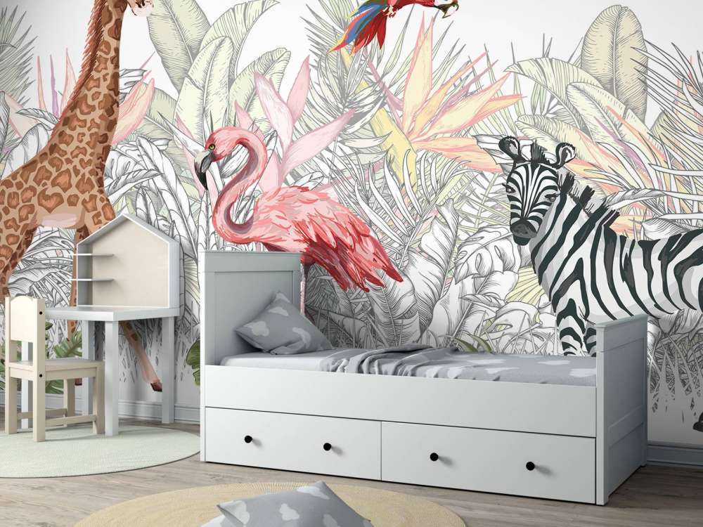 Zwierzęta rysowane ręcznie