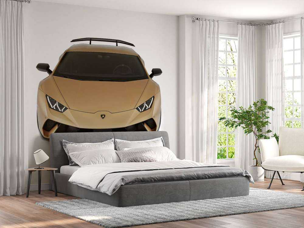 Lamborghini Huracán - Przód od góry, biały