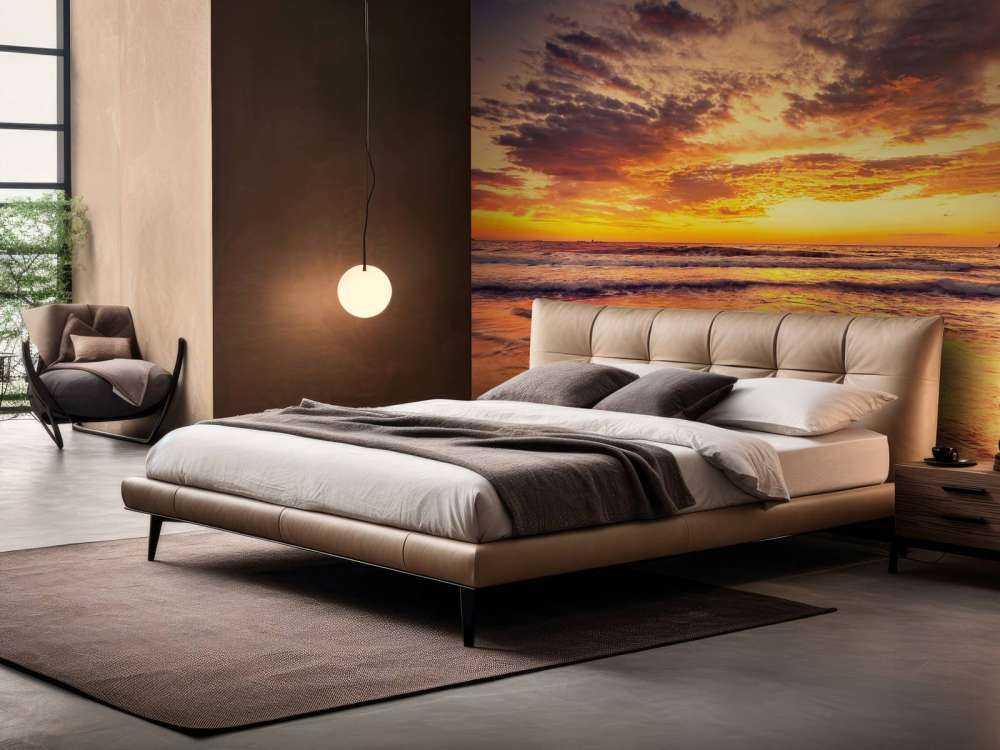 Piękny wschód słońca