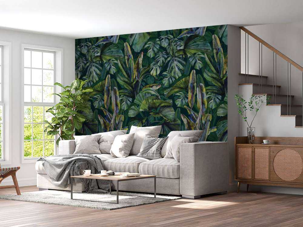 Ręcznie rysowane liście