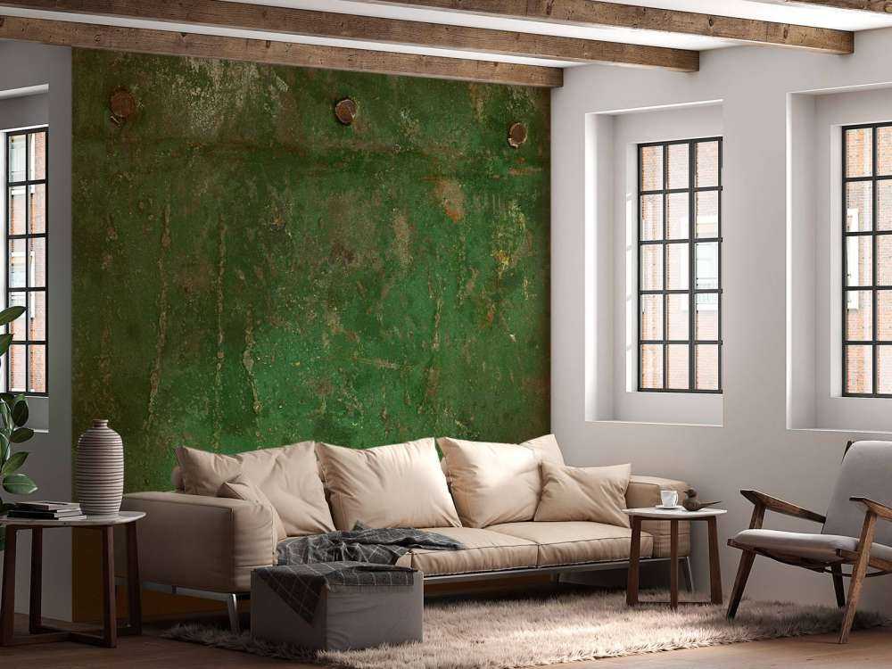 Zielony utleniony metal