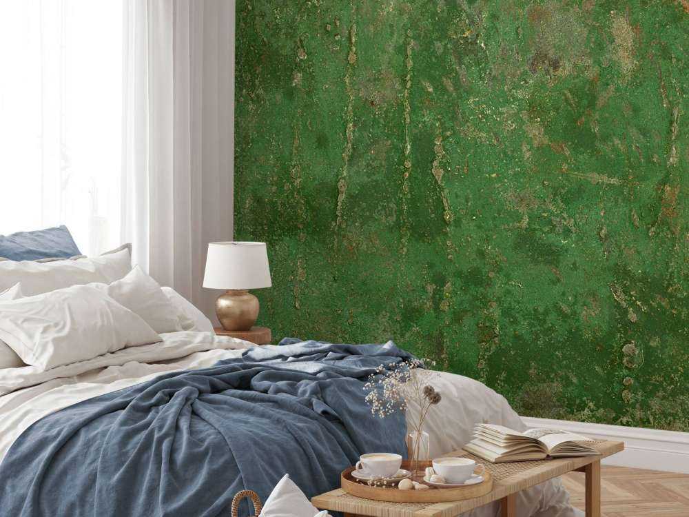 Zielony utleniony metal