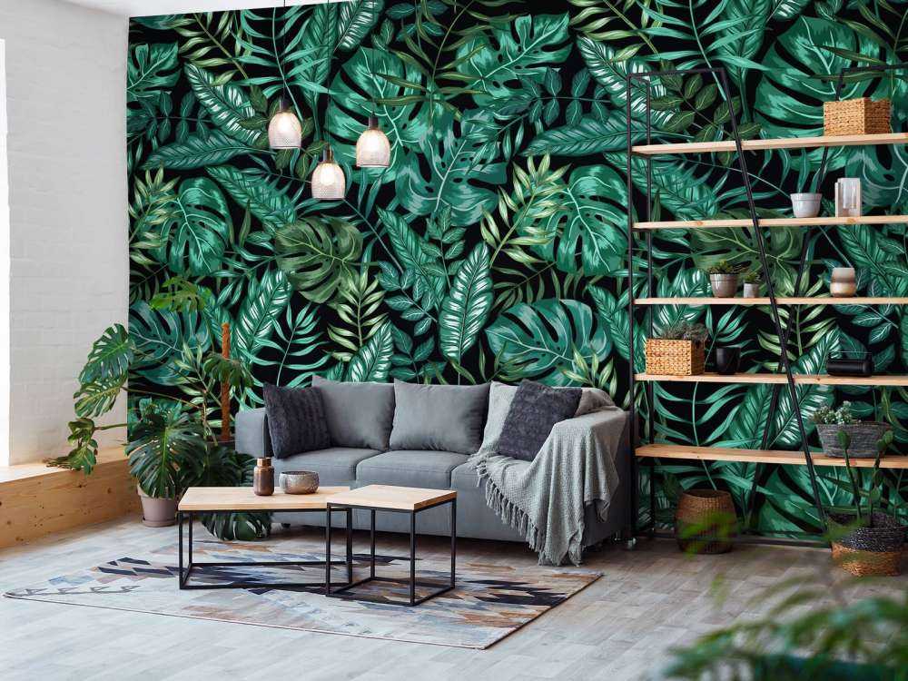 Zielone liście ilustracja