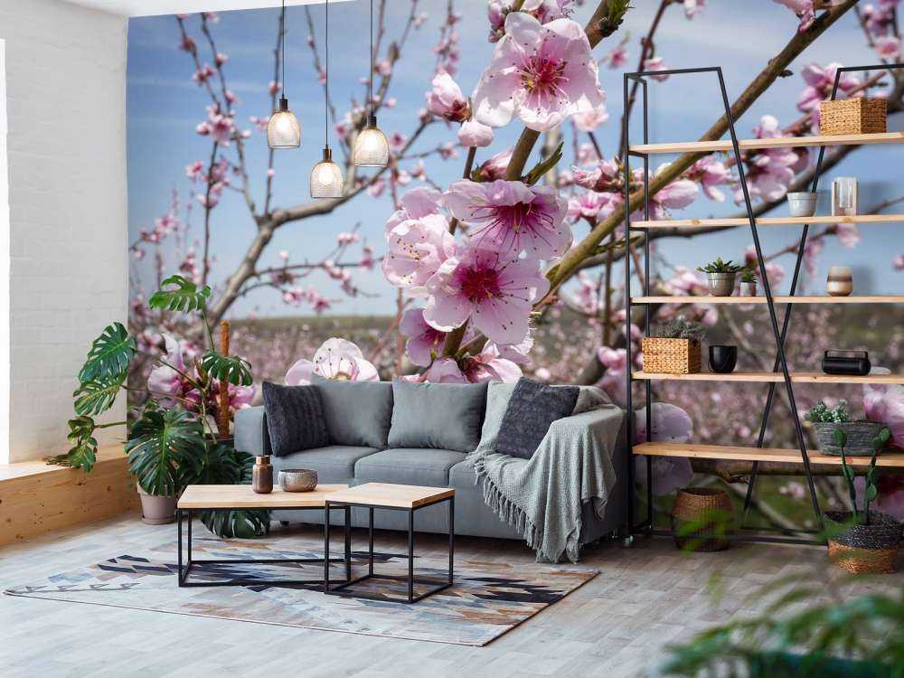 Kwiaty jasnoróżowe