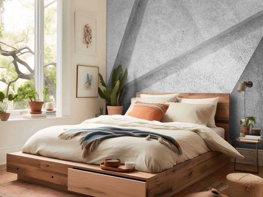 Szary Beton Tekstura